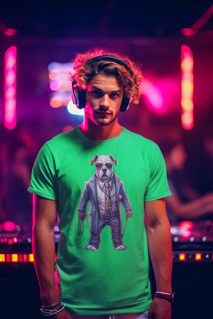 "Dressdog" lustiges Tier Shirt für Männer