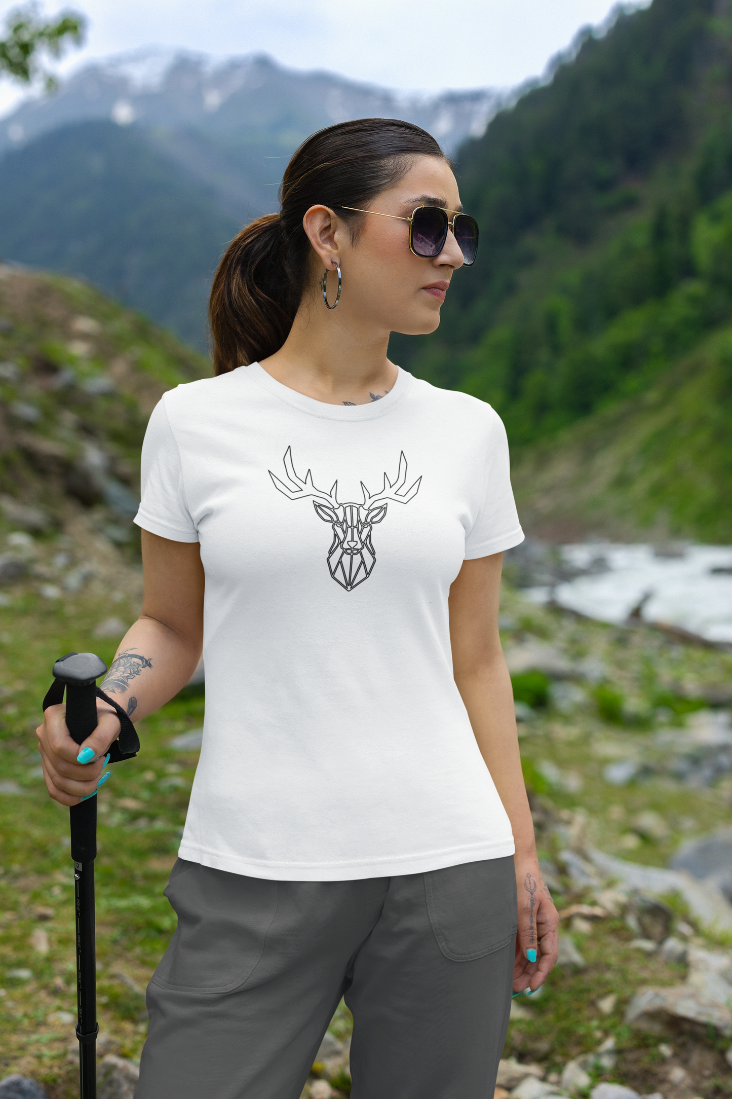 Polygon "Hirsch"  Frauen wild Shirt