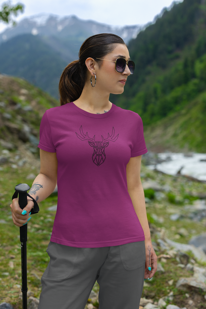 Polygon "Hirsch"  Frauen wild Shirt