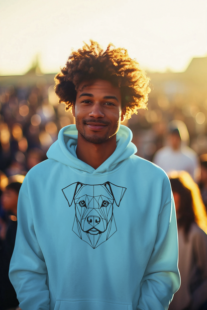 Polygon "Hund" wild Hoodie unisex Männer