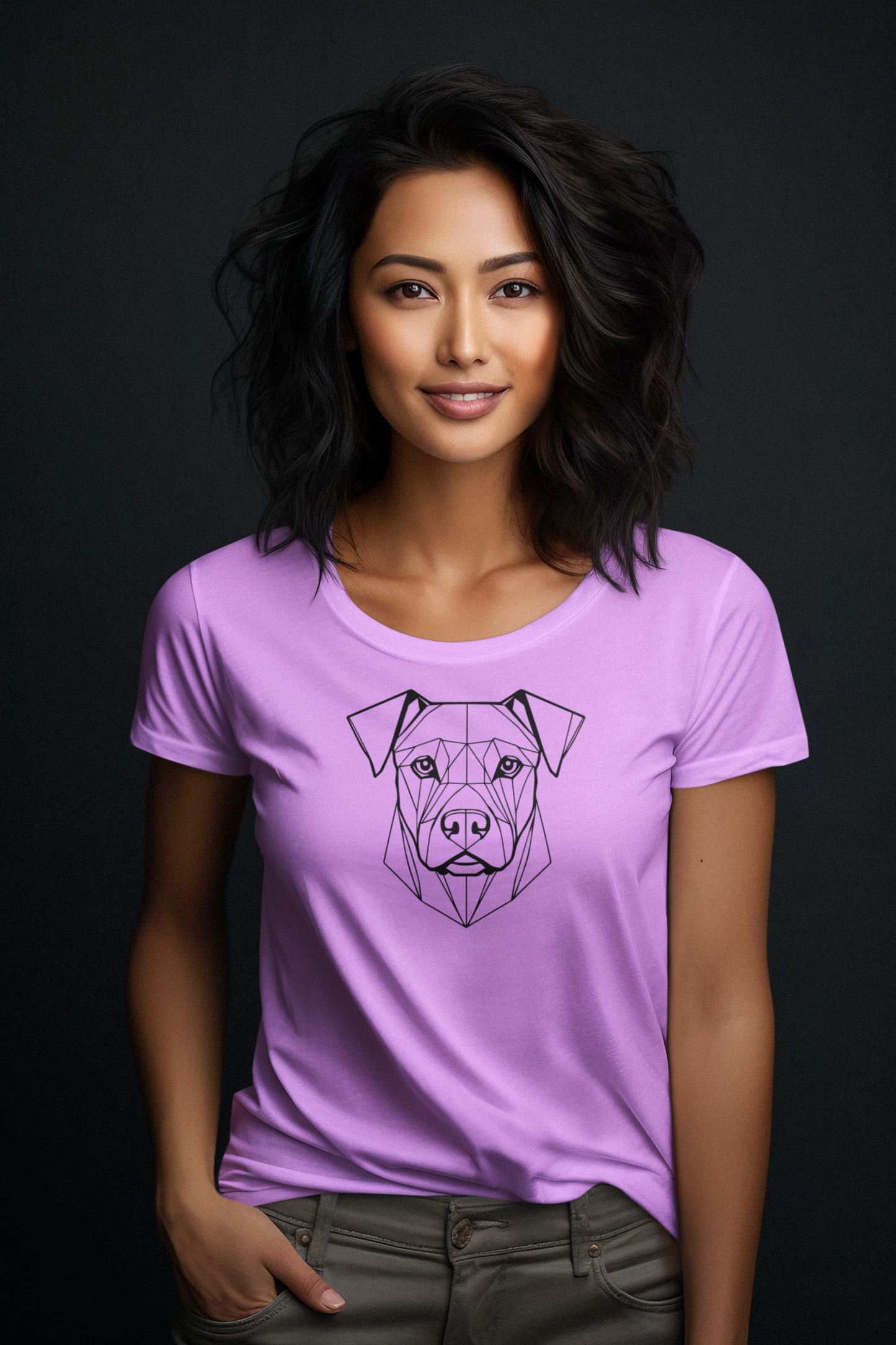 Polygon "Hund" wild Shirt Frauen