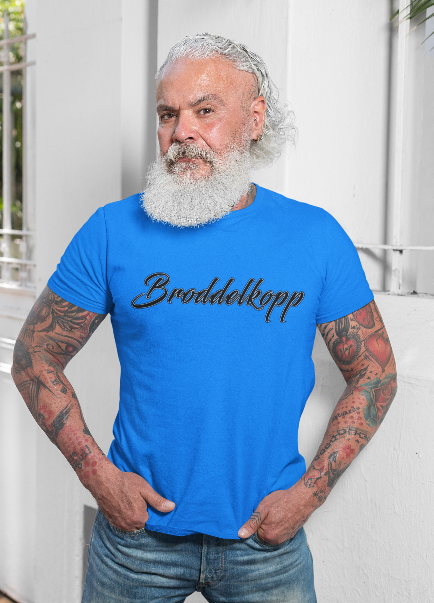 "Broddelkopp" Siegerländer Platt Männer Shirt 57-Line