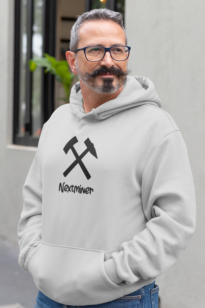 "NEXTMINER" mit Schlägel und Eisen Adventure Kult Hoodie